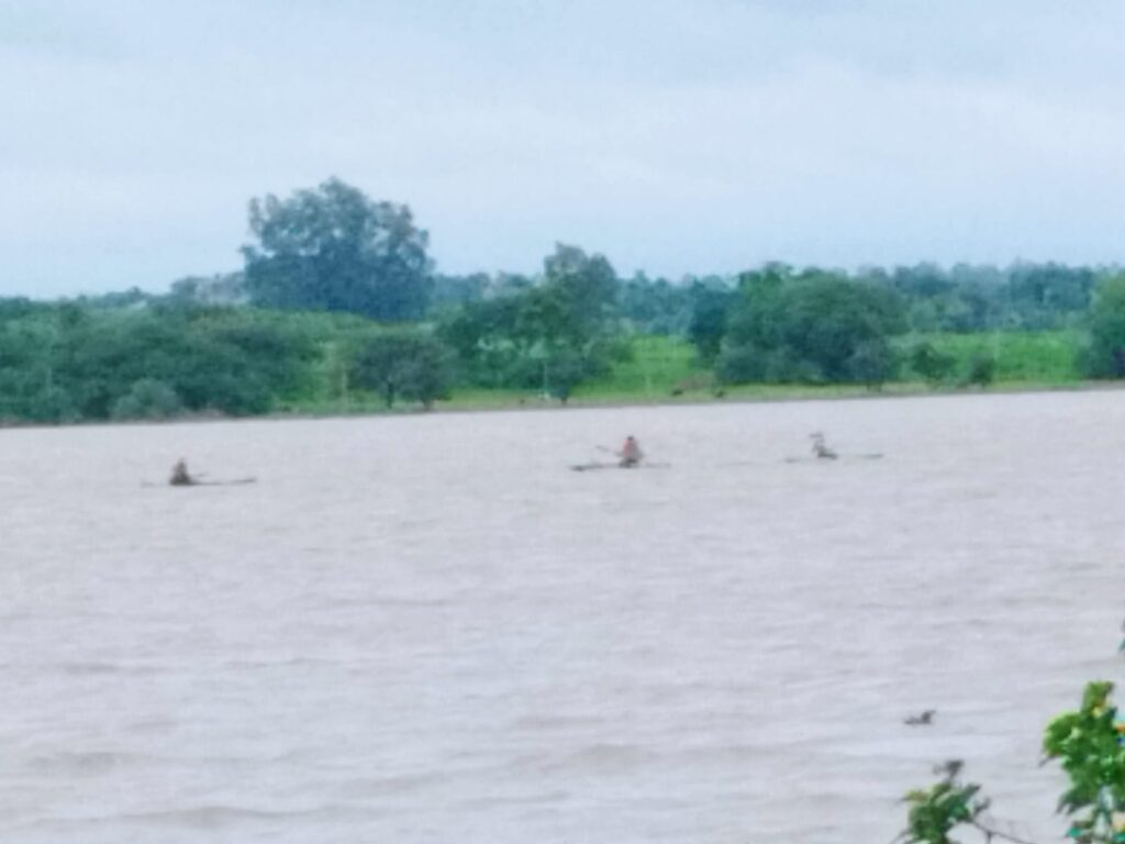 The search for the fisherman is ongoing