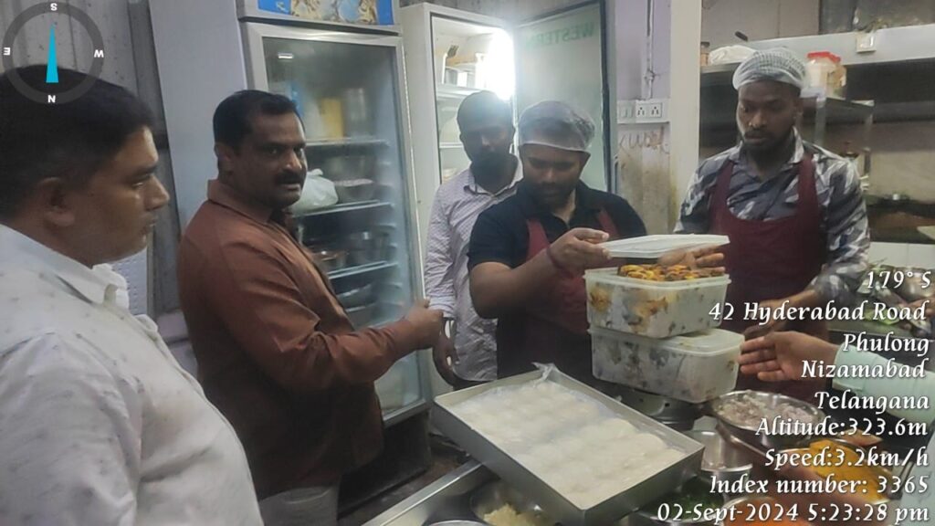 5 thousand fine to Biryani Family Darbhar Hotel