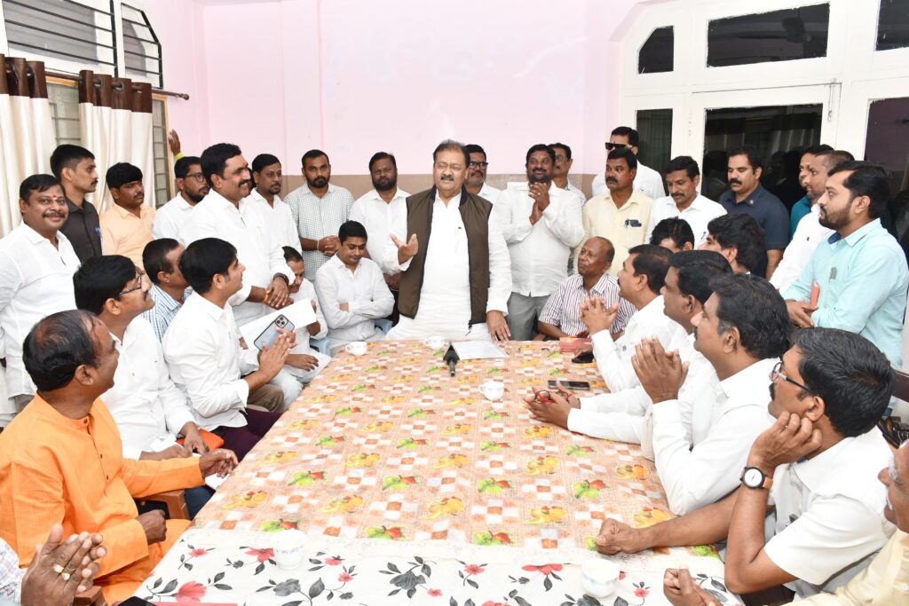 One day salary of Nizamabad district employees for Chief Minister's Assistant